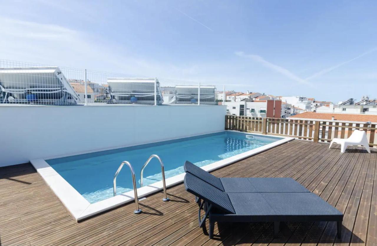 Terracos Do Mar - Rooftop Pool With Sea View Nazaré Eksteriør billede